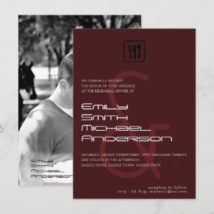 Invitation Dîner de répétition de l'AMPERSAND de Bourgogne In