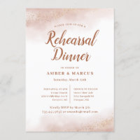 Dîner de répétition du Mariage de nuage rose