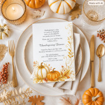 Dîner de Thanksgiving à la patch de citrouilles à
