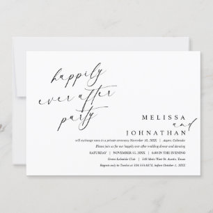 Invitation Dîner et Danse de Conte de Fées