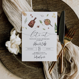 Invitation Dîner - Invitation Dîner Moderne