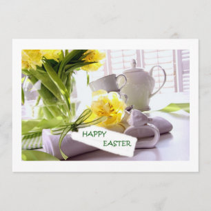 INVITATION DÎNER PÂQUES