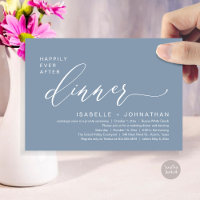 Dîner Romantique de Mariage Intime avec une Fin He