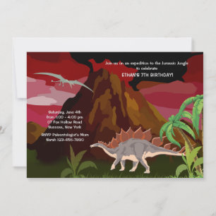 Invitation Dinosaur