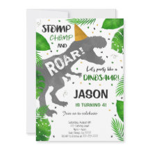 Dinosaur Boy Birthday Party