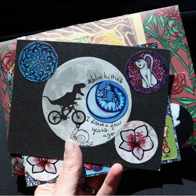 Invitation Dinosaur Vélo et Lune rétro 80s Dino (Créateur téléchargé)