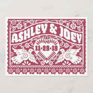 Invitation d'Inséparables personnalisés