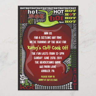 Invitation d'invitation à la fête des Poussières C