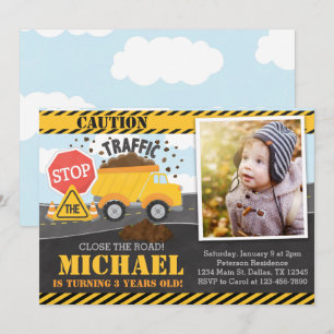 Invitation d'invitation de fête d'anniversaire de