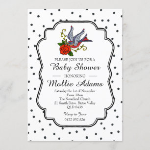 Invitation d'Invitations Baby showers à Bird Rocka