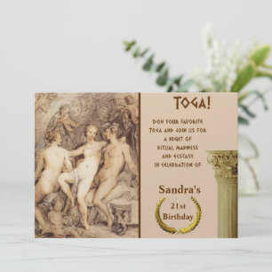 Invitation Dionysos et Vénus