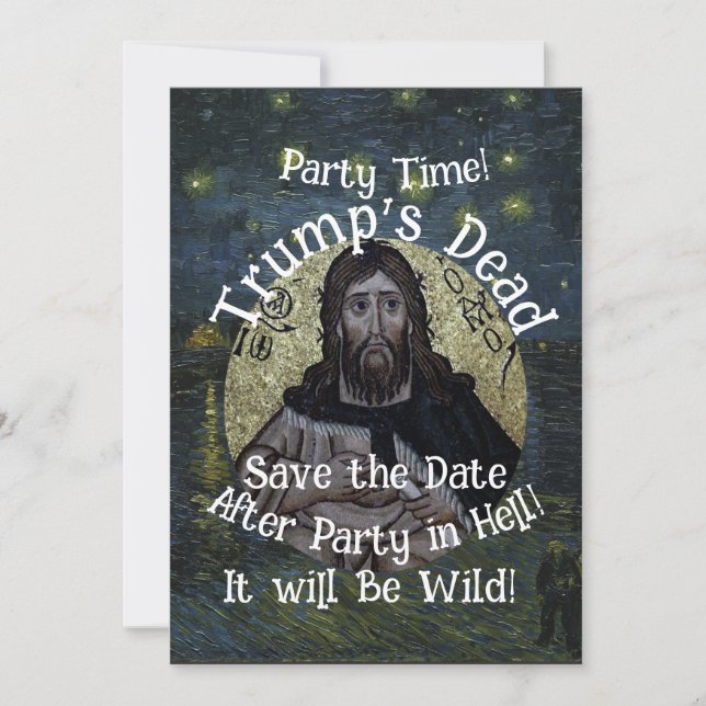 Invitation Dioxide Trump Releases Baltimore Crab Cakes War (Devant)