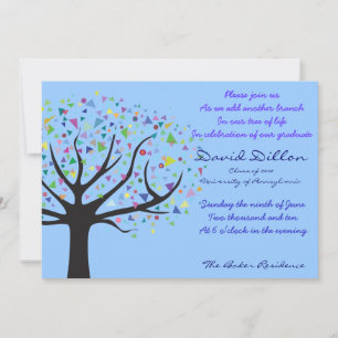 Invitation Diplômé Arbre de vie Classe d'invitation de 2010