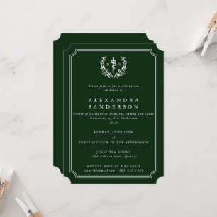 Invitation Diplôme de Docteur en médecine ostéopathique