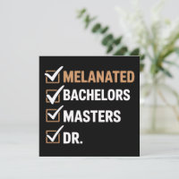 Diplômé de doctorat mélanisé PhD EDD Licence 