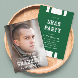 Invitation Diplôme de fin d'année - Diplôme de couleur modifi