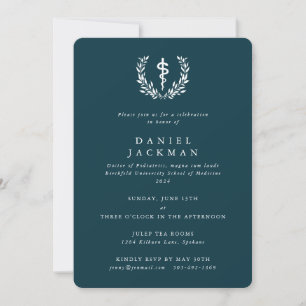 Invitation Diplômé de la faculté de médecine Asclepius sarcel