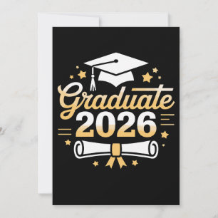 Invitation Diplômé de la promotion 2026, 26e famille fière