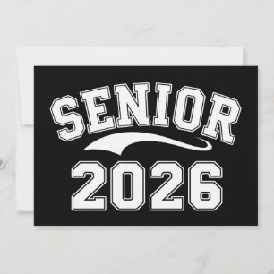 Invitation Diplômé de la promotion 2026 de 26 ans
