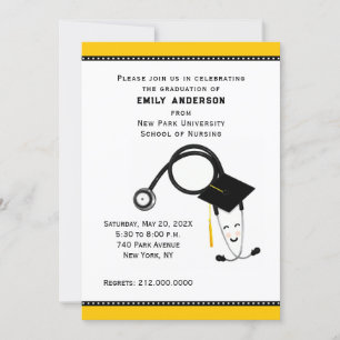 Invitation Diplôme de l'école de soins infirmiers