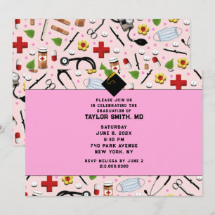 Invitation Diplôme de l'école de soins infirmiers