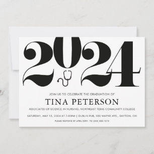 Invitation Diplôme de l'école de soins infirmiers