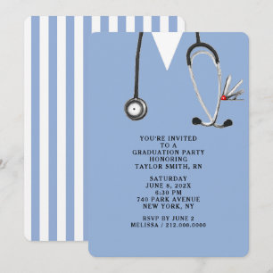 Invitation Diplôme de l'école de soins infirmiers