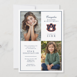 Invitation Diplômé de l'Université d'Auburn