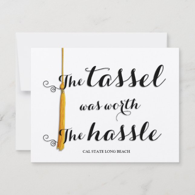 Invitation Diplômé de l'université de la promotion 2016 (Devant)