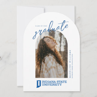 Invitation Diplômé de l'Université d'État de l'Indiana