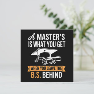 Invitation Diplôme de master MBA Diplôme de master Promotion 