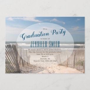 Invitation Diplôme de plage