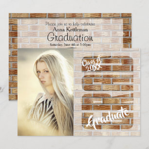 Invitation Diplôme de 🎓 supérieur do-it-yourself photo et te