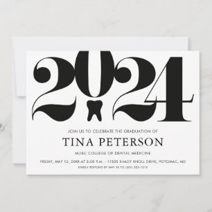 Invitation Diplôme d'études dentaires