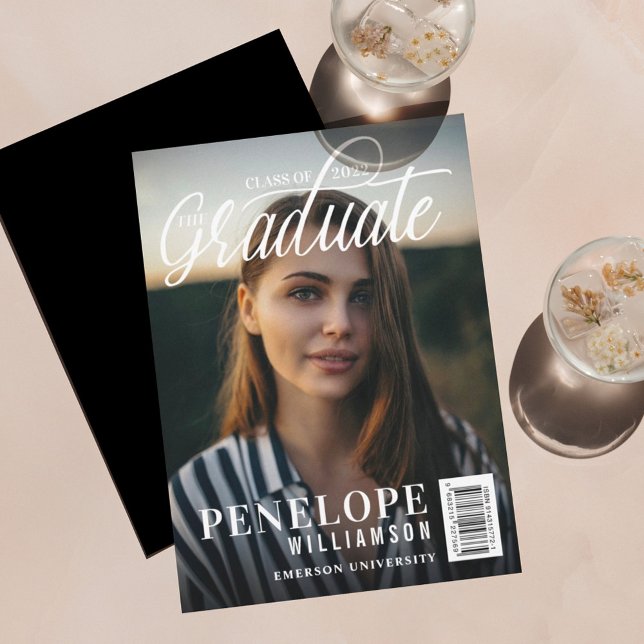 Invitation Diplôme du magazine de photos de script (Créateur téléchargé)