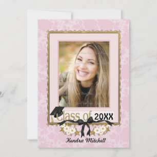 Invitation Diplômé en classe - Personnaliser