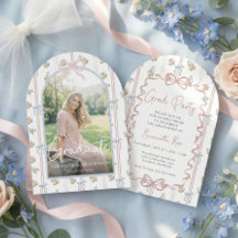 Diplôme Fleur Sauvage Ruban Rose