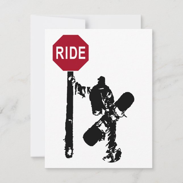 Invitation direction du snowboard ? (Devant)