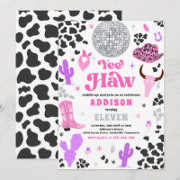 Disco Cowgirl Nashville Rodeo rose fête d'annivers