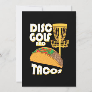 Invitation Disque Golf Et Tacos
