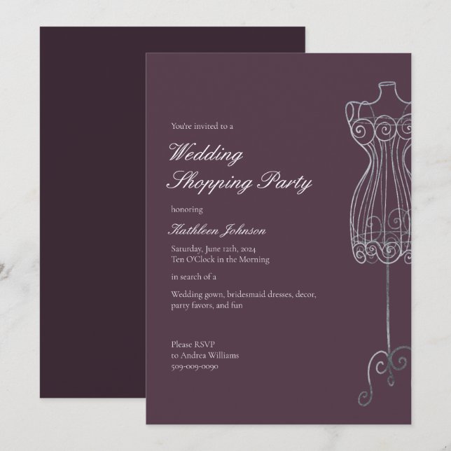Invitation Dites oui à la Fête des femmes d'affaires (Devant / Derrière)