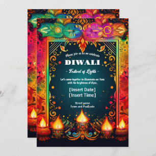 Invitation Diwali Splendor