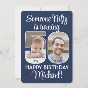 Invitation do-it-yourself Couleurs ・ Nifty Cinquante-ème Anni