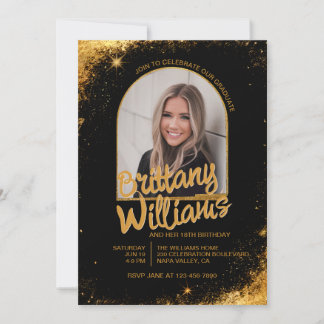 Invitation do-it-yourself Oeil Attraper Photo personnalisée A
