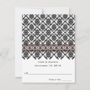 Invitation do-it-yourself vous cochez et pliez les Mariages d