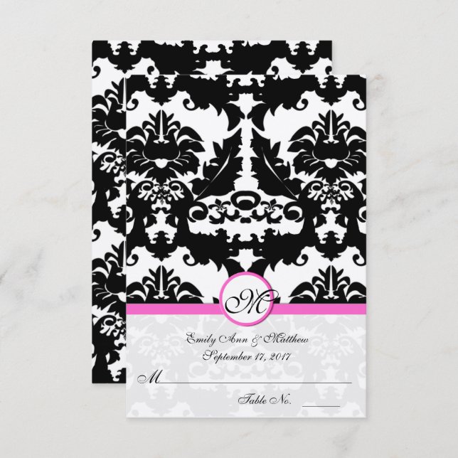 Invitation do-it-yourself vous cochez et pliez les Mariages d (Devant / Derrière)