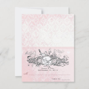 Invitation do-it-yourself vous cochez et pliez les Mariages d