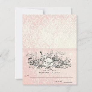 Invitation do-it-yourself vous cochez et pliez les Mariages d