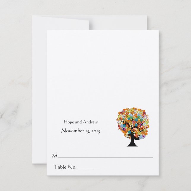 Invitation do-it-yourself vous cochez et pliez les Mariages d (Devant)