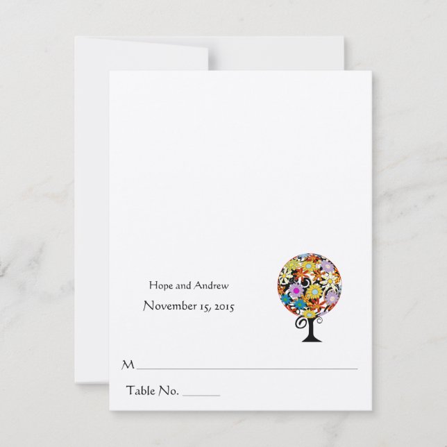 Invitation do-it-yourself vous cochez et pliez les Mariages d (Devant)